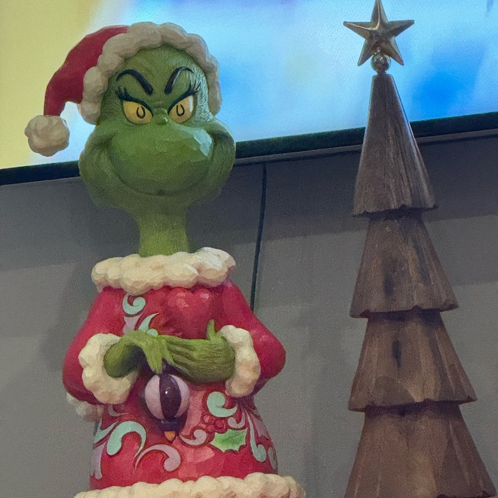 Grinch wooden Jim Shore